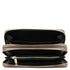 Gaia - Double zip around leather wallet